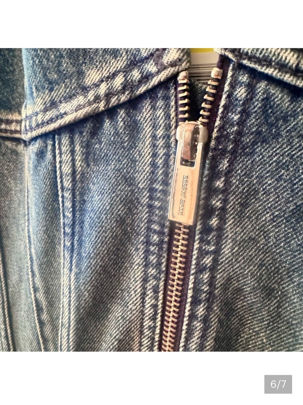 Marc Jacobs Wave Denim Dress - Picture 5 of 6